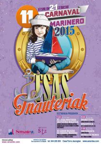 Mas de un millar de participantes en la XI Edición del Carnaval Marinero de Santurtzi