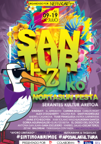 Santurtziko Nortasun Festa, combinará actuaciones en el Ska con actividades culturales en la calle