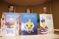 «La Mentxu» protagonista de los carteles ganadores de las fiestas del Carmen de Santurtzi