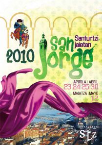 Presentación de las fiestas de San Jorge 2010