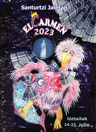 Propuesta cartel para las Fiestas del Carmen 2023