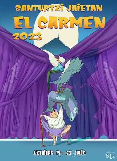 Propuesta cartel para las Fiestas del Carmen 2023