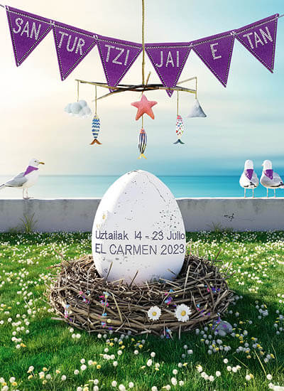 Propuesta cartel para las Fiestas del Carmen 2023