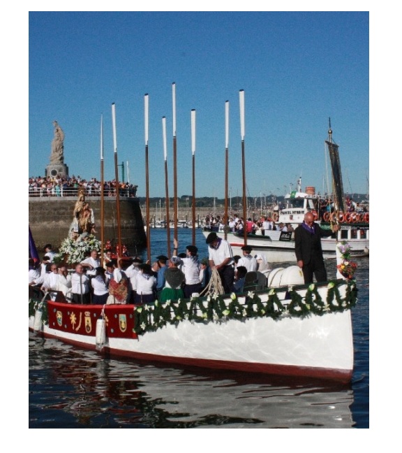 Santurtzi abre mañana el plazo para apuntarse al sorteo para asistir a la procesión marítima en la embarcación