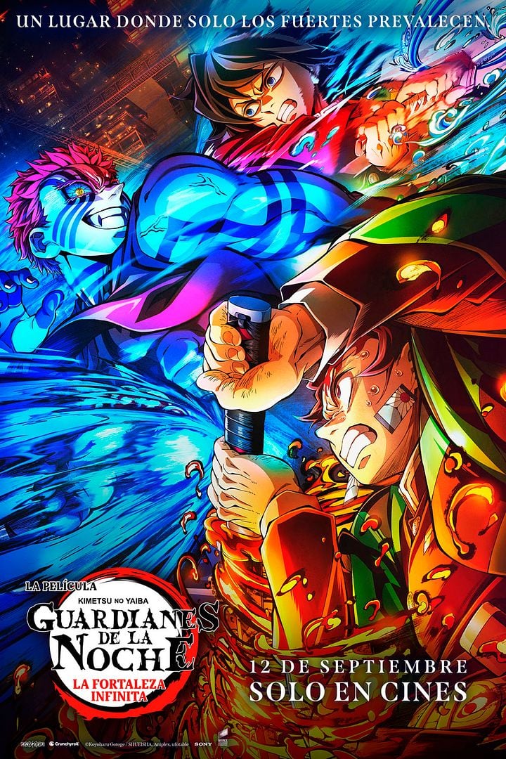 GUARDIANES DE LA NOCHE (Kimetsu no Yaiba): LA FORTALEZA INFINITA - PARTE 1